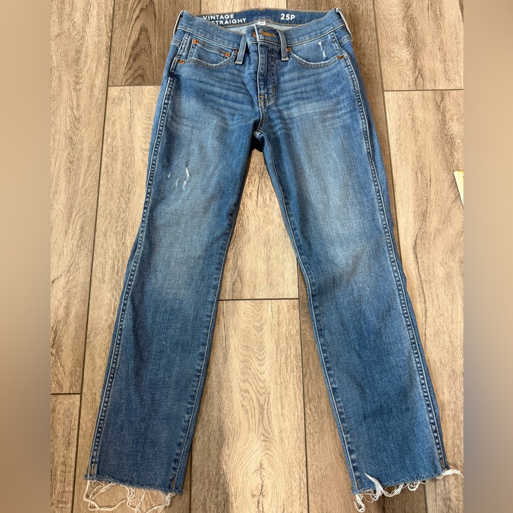 J. Crew- Vintage Slim Straight-Leg Jeans-25P